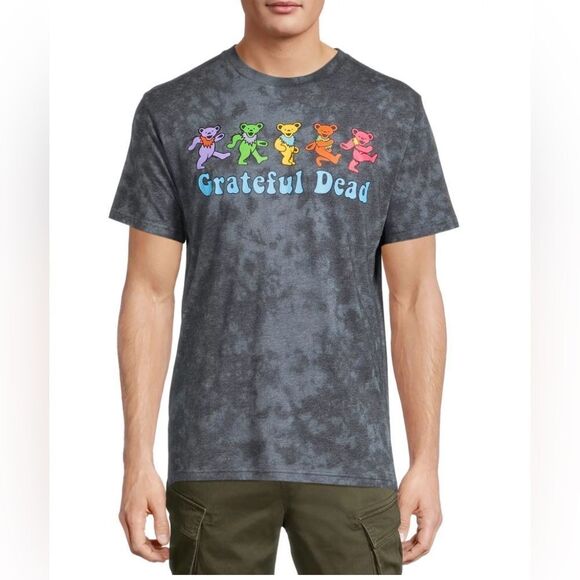 Grateful Dead Tie-Dye Dancing Bears Retro Hippie 60's Band T-Shirt Sz 3X - Picture 1 of 7